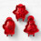Fruit Pie Mold Dough Press Mold Tools with 3 Shapes for Christmas Decor 4