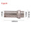 51mm 60mm Universal Motorcycle Exhaust Escape Replaceable DB Killer Muffler Sound Silencer Reducer For 1