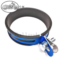 1 support de serrage de 60 mm, 88 mm, 100 mm de diamètre, anneau de support monté pour moto universelle