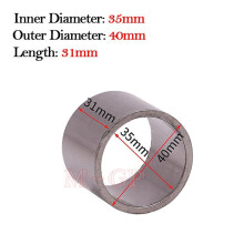 Silencieux d'échappement universel pour moto, 30, 35, 41, 50, 55, 60 mm, joints en graphite