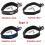 (D3)Universal Motorcycle 60.5mm 51mm Exhaust Muffler Holder Clamp Fixed Ring Support Bracket Carbon 2