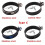 (D3)Universal Motorcycle 60.5mm 51mm Exhaust Muffler Holder Clamp Fixed Ring Support Bracket Carbon 4
