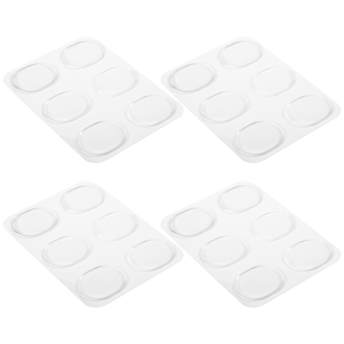 24 Pieces Drum Dampeners, Drum Damper Gel Pads Drum Silencers (Clear) 1
