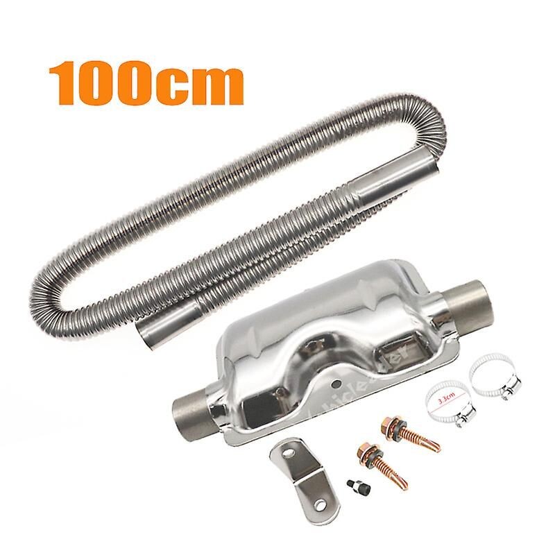 AMPEVEATTK Tuyau de chauffage d'air de stationnement, cathéter, 75 mm, tuyau de chauffage diesel, tuyau d'air pour chauffage de voiture, accessoires