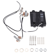 Set de cabluri pentru doze de chitară electrică PB Bass cu 4 corzi și punte de gât