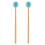 2Pcs Soft Rubber Head Sticks Wood Handle Bell Mallets Green 1