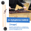 2Pcs Soft Rubber Head Sticks Wood Handle Bell Mallets Black 5