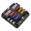 6-Way Fuse Block,with LED Indicator 12 Circuits for Dc 12/24V Car 7
