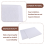 Panouri acustice autoadezive, pachet de 12, 30 x 30 x 1 cm, albe 6