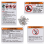 For Warning Decals Stickers Backed Banshee 2