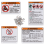 For Warning Decals Stickers Backed Banshee 1
