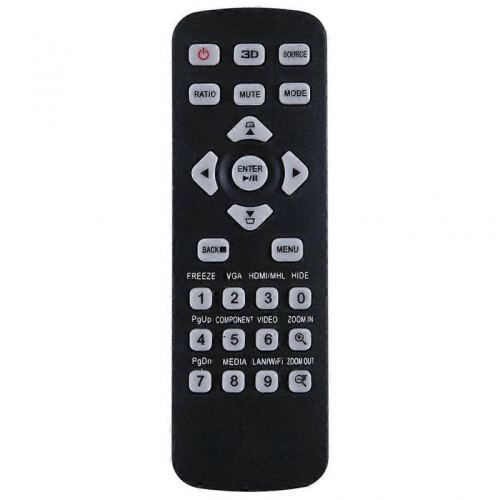 Small T-2501Replaced Remote for X1123H X118 X118AH X118H Projector Controllers