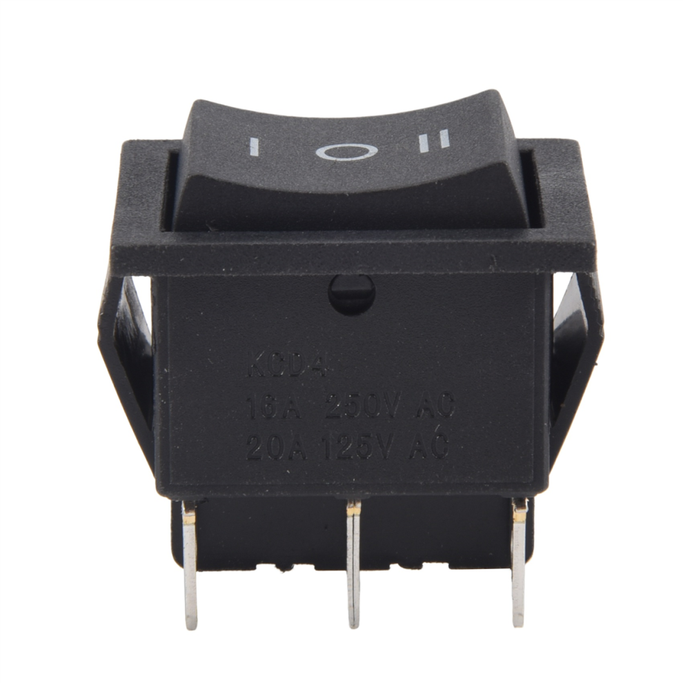 6-Terminals 3 Position On/Off/On Dpdt Boat Rocker Switch 16A 250Vac 20A 125Vac 4712799956845