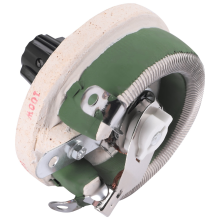 Rezistor rotativ cu potențiometru bobinat ceramic de 100 W și 100 Ohm, reostat