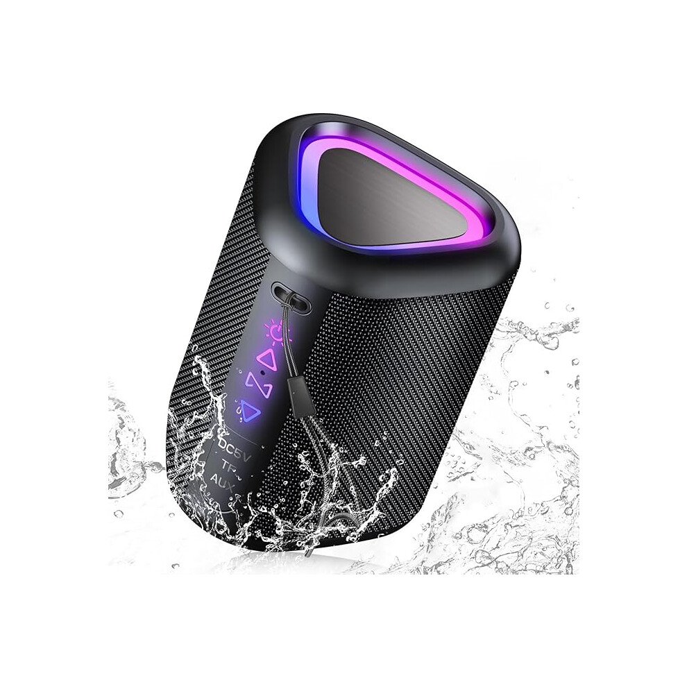 Mini Bluetooth Speaker, 2025 Portable Wireless Speakers With Led Light 1234598766461