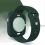 Συμβατό με Apple Watch Series 10 46mm Θήκη με μαλακή προστατευτική θήκη TPU στη μέση - Μαύρο 4