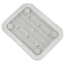 Rampa para caixa de areia para gatos com função de filtro, caixa de areia autolimpante de camada dupla, coletor de areia para gatos com arma