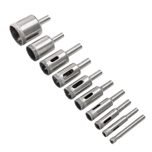 Diamantborrset, 10-delars diamanthålsågsset 1