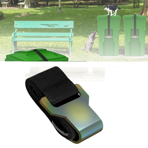 Trash Can Lock,Garbage Can Lock for Animal Fits 30-50 Gallon Bin 1