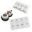 Baking Molds for Round Shape Candy Jello Cake Chocolate Fondant Sandwich Cookie 14