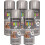 5 x 400ml GREY PRIMER MATT SPRAY QUICK DRYING WOOD DIY PLASTIC METAL 2