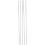 Barras circulares de acero inoxidable para modelos RC (500 mm x 3 mm) 1