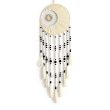 Macrame Dream Catcher Wall Hanging Decor Dreamcatcher with Long Tassels Beads