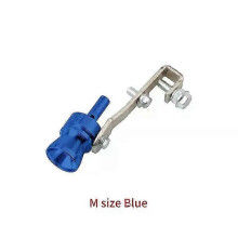 (M blau) 5 farbe universal turbo auspuff pfeife modifizierte auspuff sound simulator motorrad auspuff