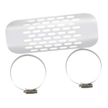 (Argento) Protezione termica per scarico moto Accessori per moto per Road King Dyna