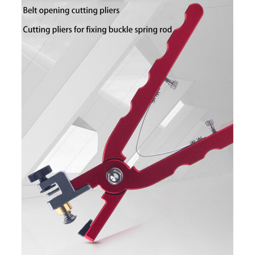 Leather Watch Bracelet Cutting Plier for Straps to Fix Catches Spring 1