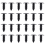 100 stk. 7,5–8 mm honningkakepinner, honningkakelaserplateholdere 1