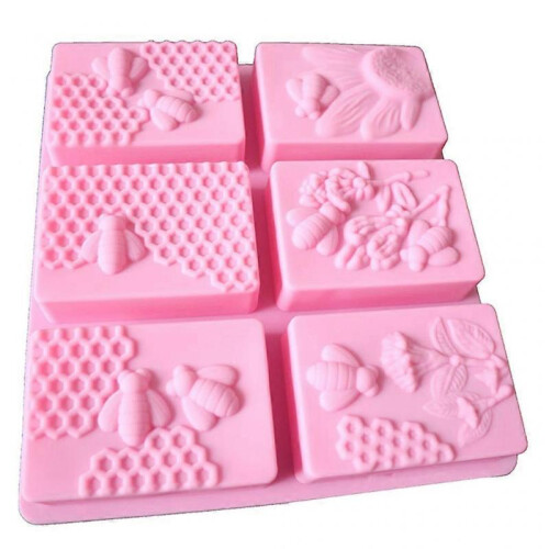 3D Fondant Insect Bee Shape Chocolate Candy Mold Polymer Craft DIY Molds 1