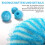 (Blau250508)12 τεμάχια ασφαλής αποτριχωτική συσκευή για κατοικίδια, πλυντήριο ρούχω 4