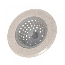 (beige) Passoire d'évier en silicone pour évier de cuisine, filtre en maille compatible avec les cheveux, Gootsteen, Zeef, accessoires de cu