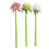 (Μπλε) Συσκευασία με 3 στυλό gel με μελάνι Rose Flower, μαύρο, επαναγεμιζόμενο στυλό υ 1
