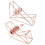 Desktop Tape Dispenser Cutting Machine Ornaments for Office Home School Crafts 1