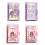 Transparent 6-Ring Binder Covers Notebook Loose Leaf Binder Journal Notebook 2