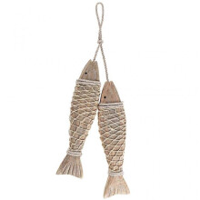 1Wood Fish Household Animal Pendant Ornament Household Supplies