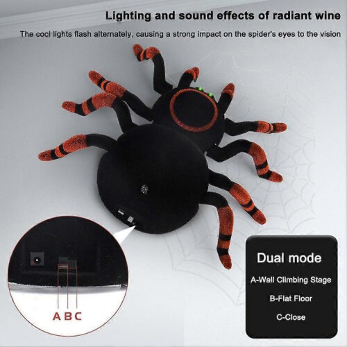 Wall Climbing Spider Simulation Electric Land Wall Climbing Dual Mode 1