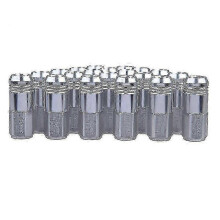 (Silver) D1-spec Jdm Wheel Lug Nuts M12 X 1.5mm 20pcs For Honda Civic Acura Integra A-yuhao