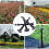 100Pcs Weed Control Fabric Securing Pegs ,Plastic Heavy Duty Garden Patio Pins 2