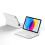 (White) For Ipad 10.9 (2022) Leather Case With Magnetic Bluetooth Keyboard Precision Multi-touch Trackpad - 5