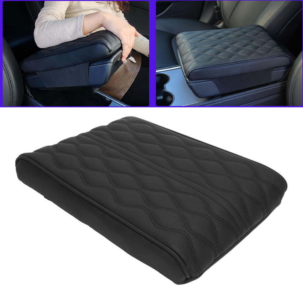 Universal Car Armrest Cover 330X210x50mm Microfiber Leather 8761330695732