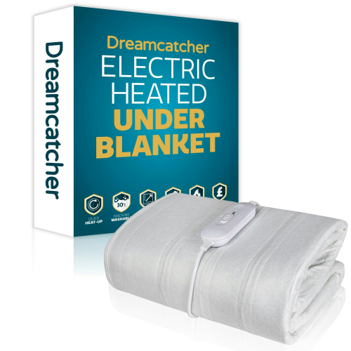 (King) Dreamcatcher Electric Heated Under Blanket Bed Underblanket