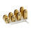 Motorcycle Reusable Brass Wheel Spoke nce Weights Refill Kits 8pack 1