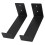 Wall Mount Alloy Steel Snowboard Rack 30 lbs Capacity, Compact Size 10