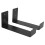 Wall Mount Alloy Steel Snowboard Rack 30 lbs Capacity, Compact Size 15