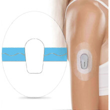 Dexcom G6 Sensor Adhesive Patches - Ensiluokkaiset läpinäkyvät ja vedenpitävät päällyspaikat G6-valvontajärjestelmälle