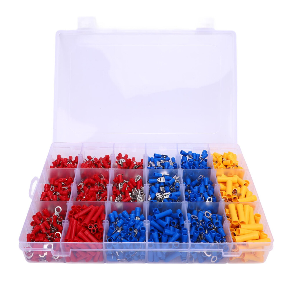 1500Pcs Pre Insulated Wiring Connectors 22-16/16-14/12-10 AWG-image-OPC-PJ8SRQB-NEW