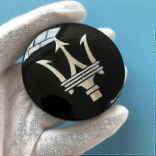Wheel Center Cap 60mm for Maserati Ghibli Levante President - 4pcs Black